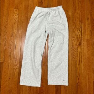 Athleta Girl Light Heather Gray Sweatpants
